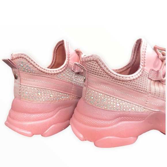 Mauve Glitzy Rhinestone Embellished FlyKnit - Picture 5 of 10